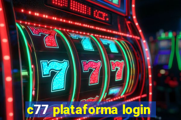 c77 plataforma login