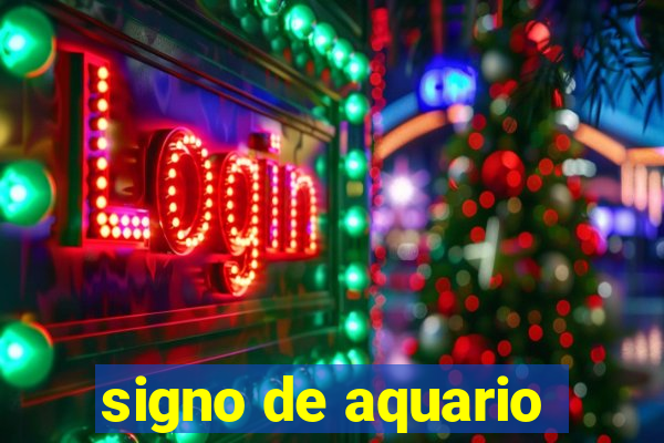 signo de aquario