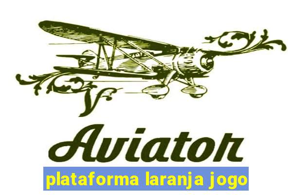 plataforma laranja jogo