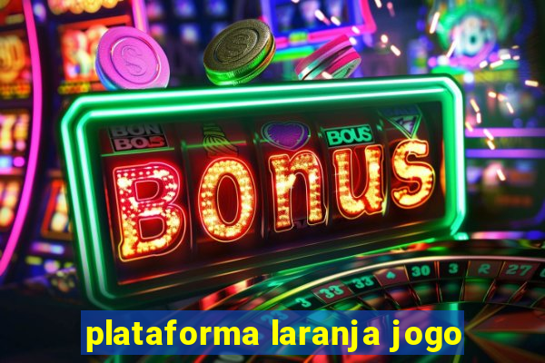 plataforma laranja jogo