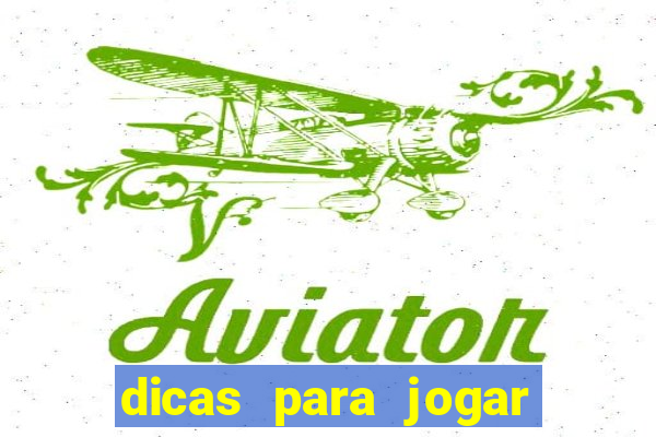 dicas para jogar no aviator