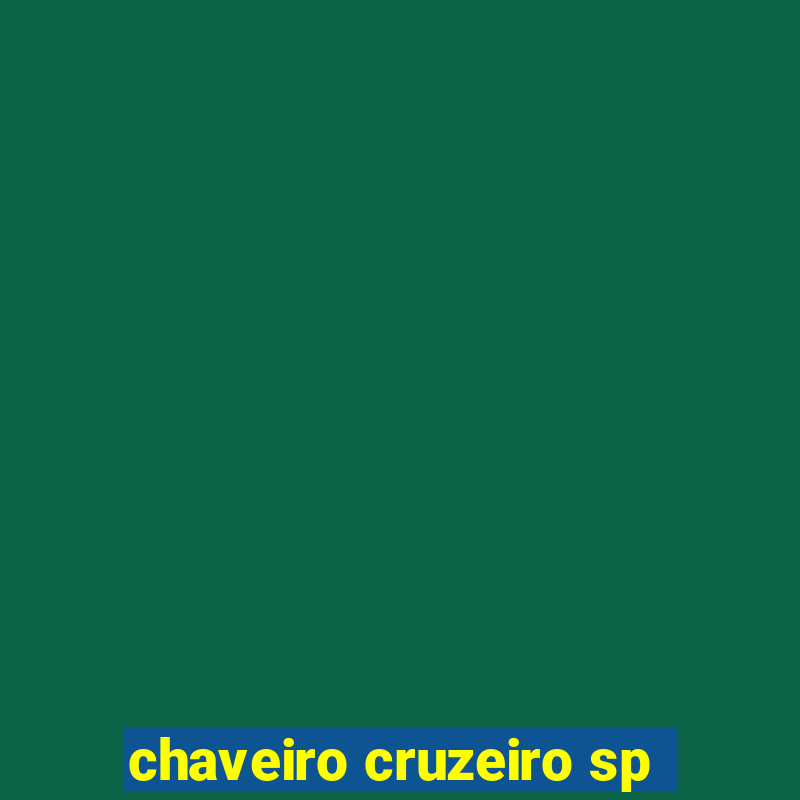 chaveiro cruzeiro sp