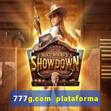 777g.com plataforma de jogos