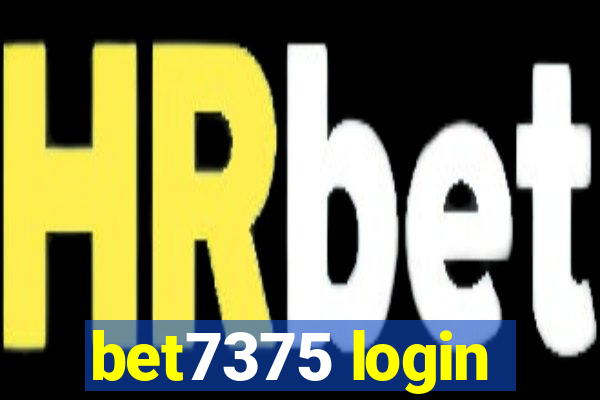 bet7375 login