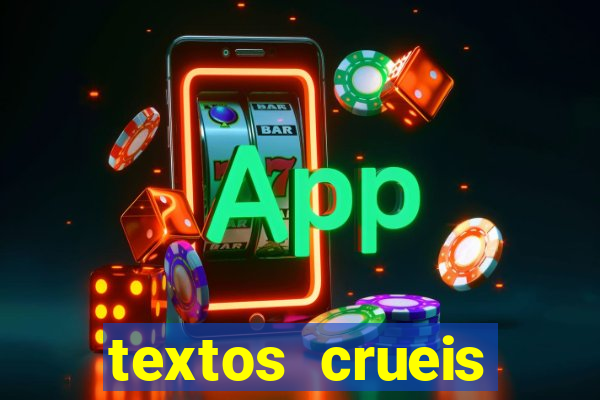 textos crueis demais pdf