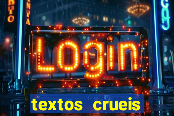 textos crueis demais pdf