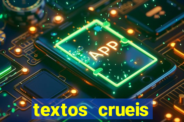 textos crueis demais pdf