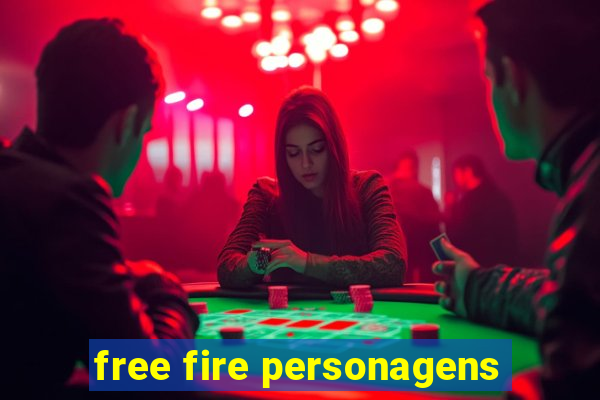 free fire personagens