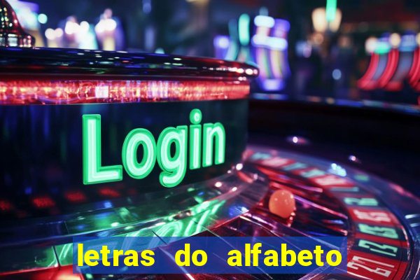 letras do alfabeto personalizadas para imprimir