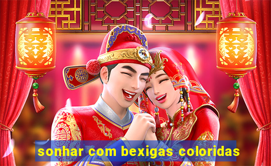 sonhar com bexigas coloridas