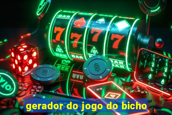 gerador do jogo do bicho