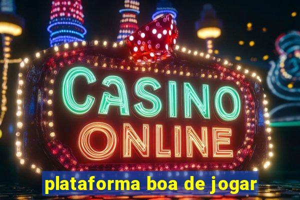 plataforma boa de jogar