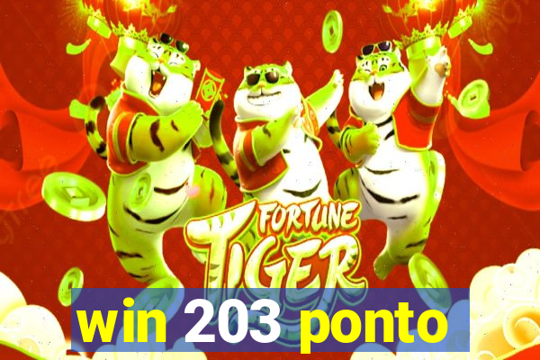 win 203 ponto