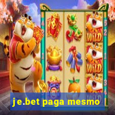 je.bet paga mesmo