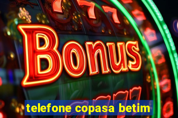 telefone copasa betim