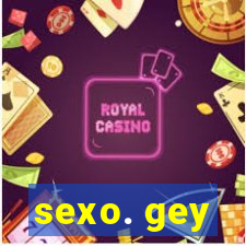 sexo. gey