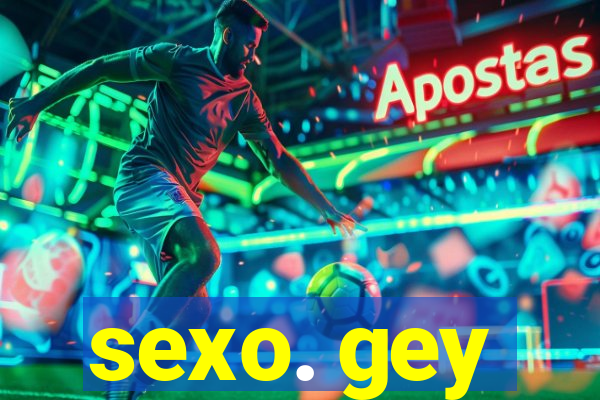 sexo. gey