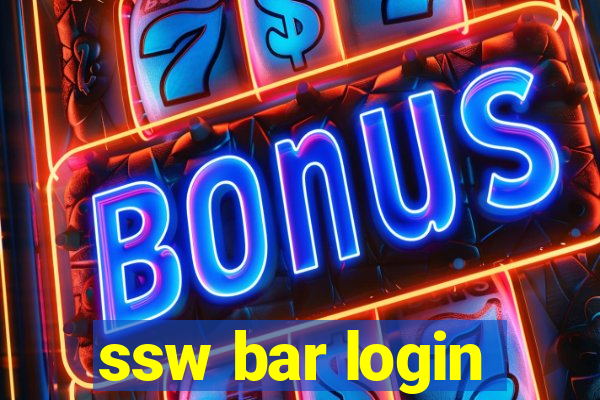 ssw bar login