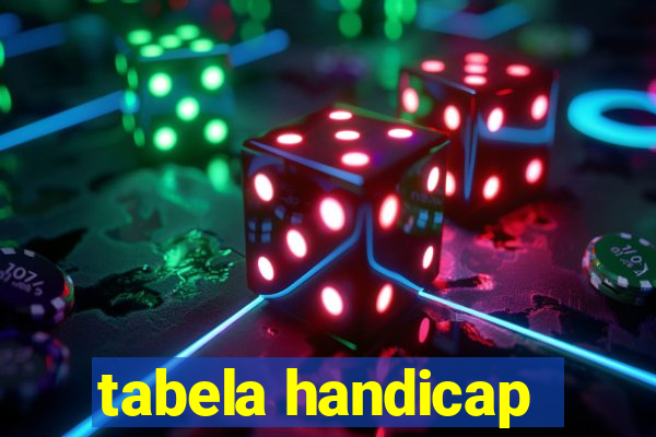 tabela handicap