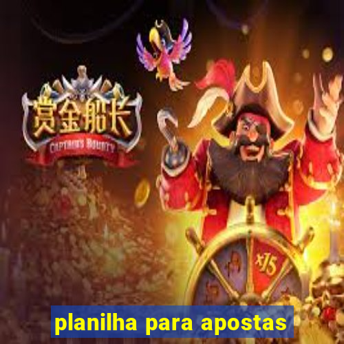 planilha para apostas