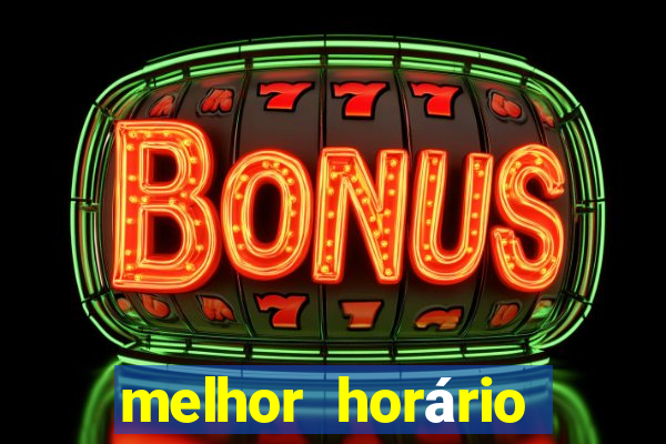 melhor horário fortune rabbit