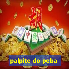 palpite do peba