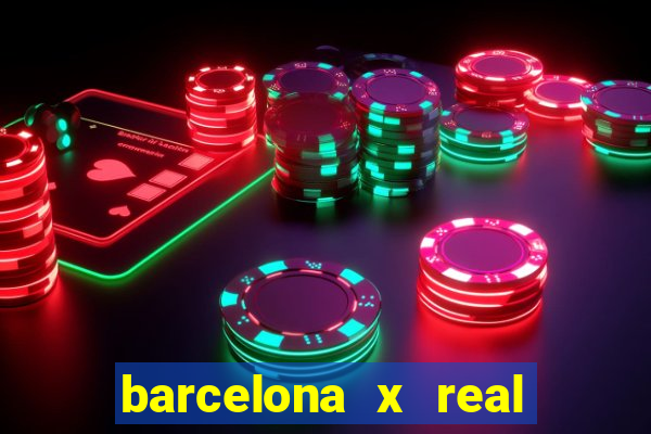 barcelona x real madrid ao vivo futemax