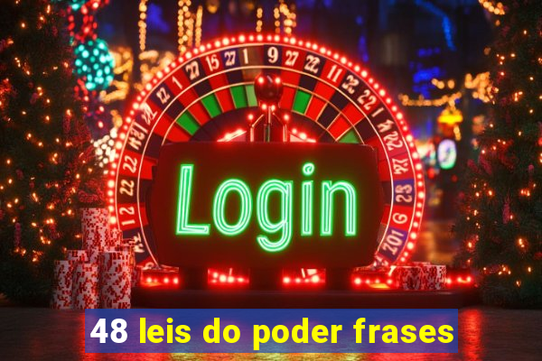 48 leis do poder frases