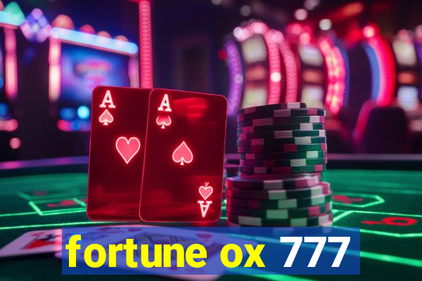 fortune ox 777