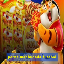 perna machucada futebol