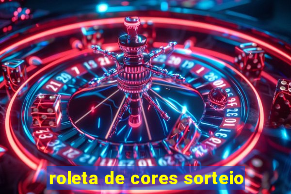 roleta de cores sorteio