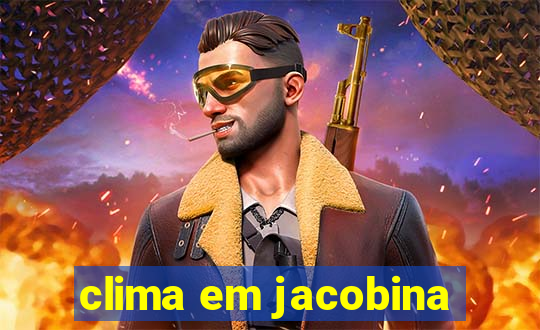 clima em jacobina