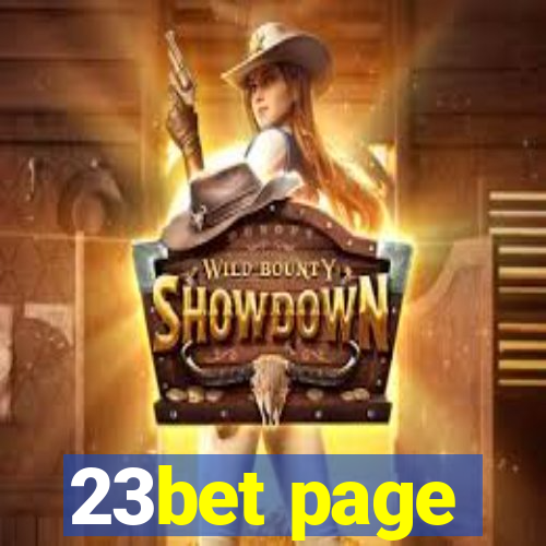 23bet page