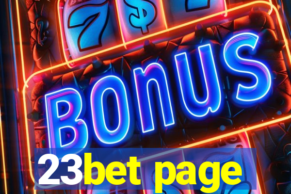 23bet page