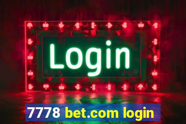 7778 bet.com login