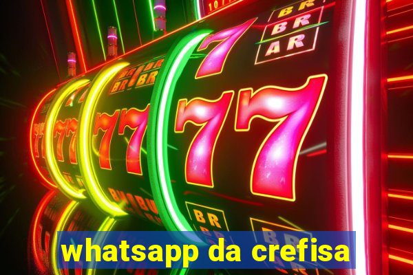 whatsapp da crefisa