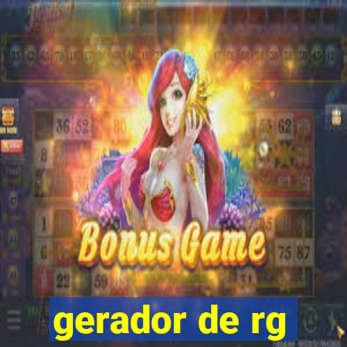 gerador de rg