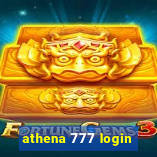 athena 777 login