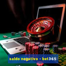 saldo negativo - bet365