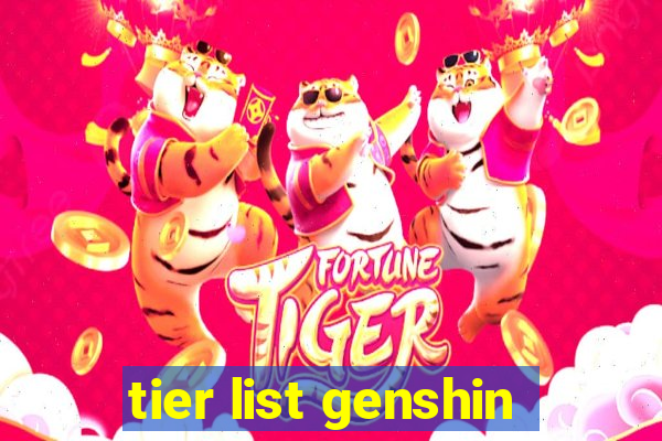 tier list genshin