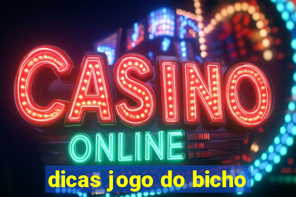 dicas jogo do bicho