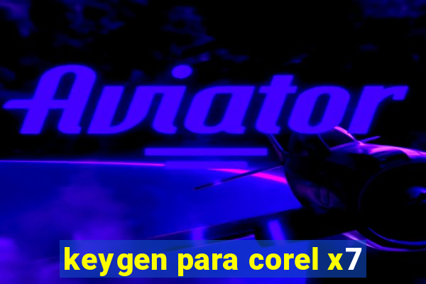 keygen para corel x7