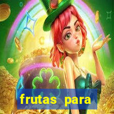 frutas para imprimir e recortar