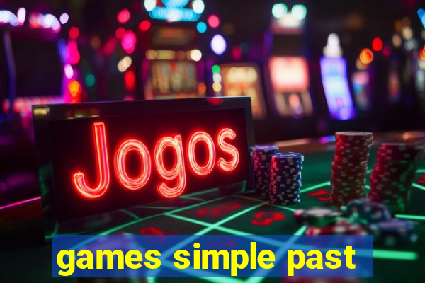 games simple past