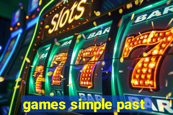 games simple past