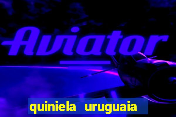 quiniela uruguaia das 21 horas