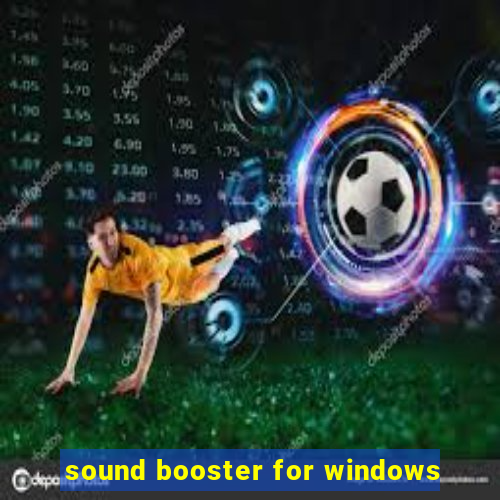 sound booster for windows