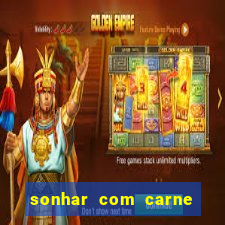 sonhar com carne de porco