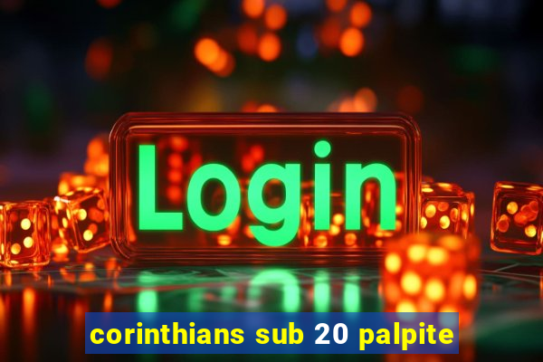 corinthians sub 20 palpite