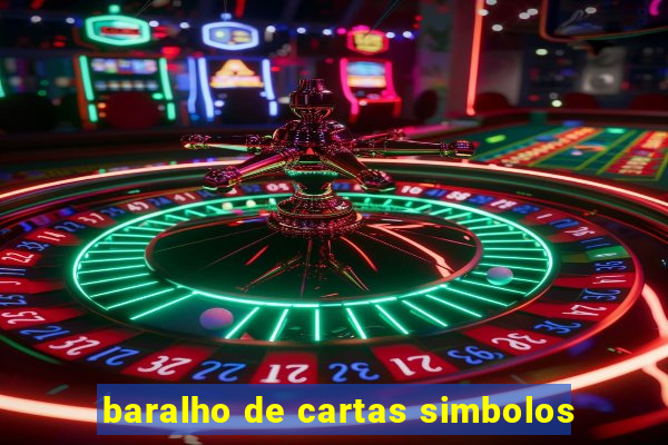 baralho de cartas simbolos